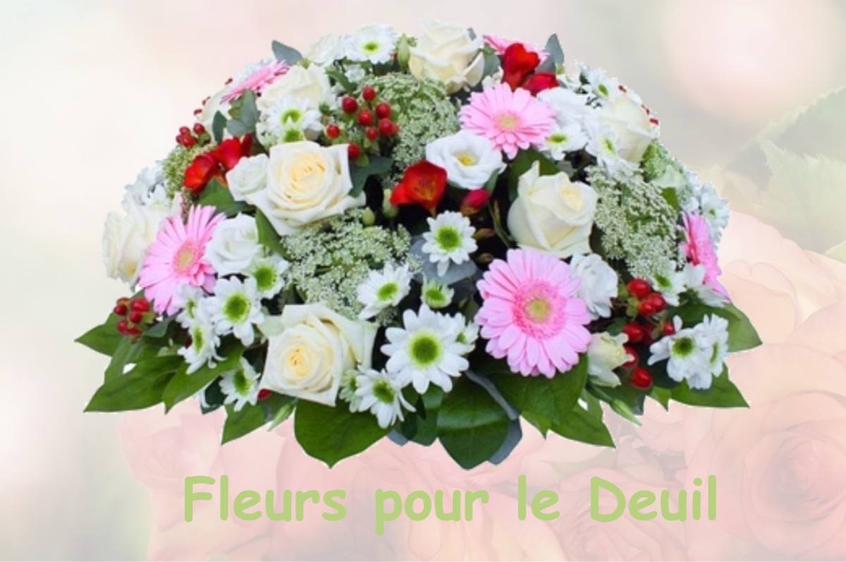 fleurs deuil SAINT-LAURENT-L-ABBAYE